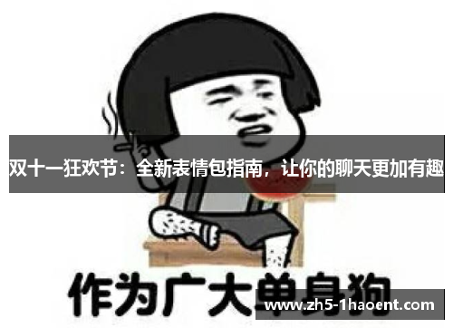 双十一狂欢节:全新表情包指南,让你的聊天更加有趣